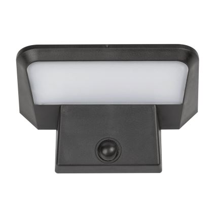 Rabalux - Lámpara solar LED con sensor LED/10W/3,7V IP44 1200 mAh