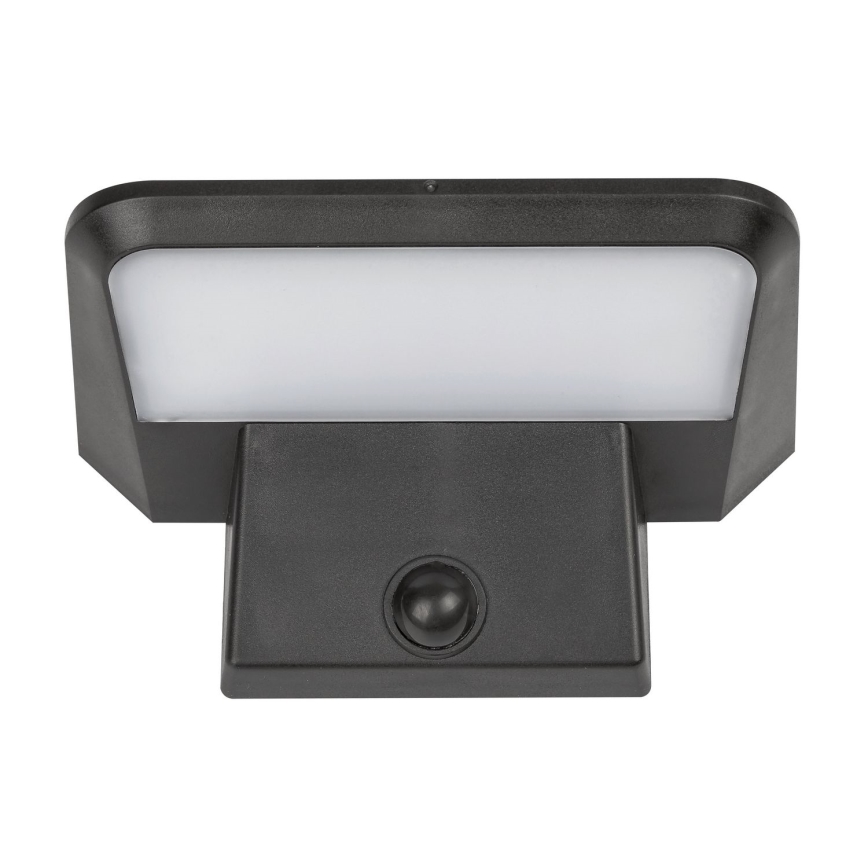 Rabalux - Lámpara solar LED con sensor LED/10W/3,7V IP44 1200 mAh