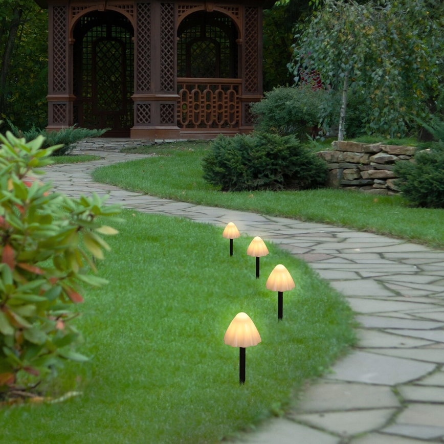 Rabalux - Lámpara solar LED 10xLED/0,2W/1,2V IP44