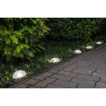 Rabalux - Lámpara solar LED 5xLED/0,2W/1,2V IP44 600 mAh