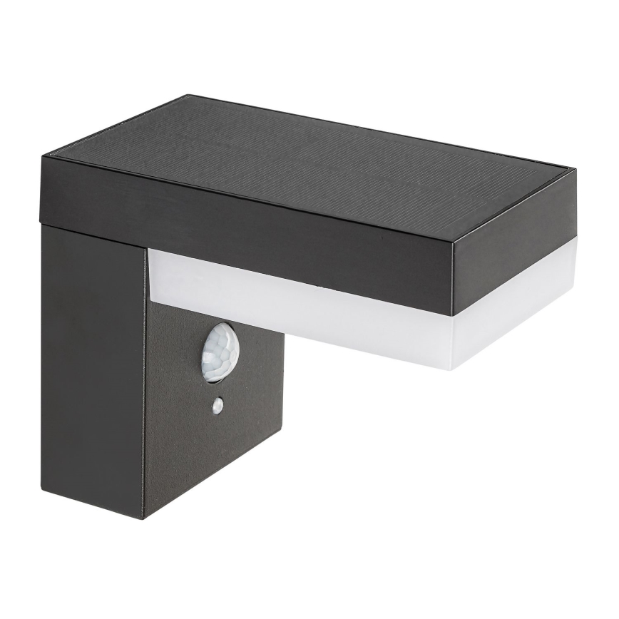 Rabalux - Lámpara solar LED con sensor LED/6W/3,7V IP44 2200 mAh