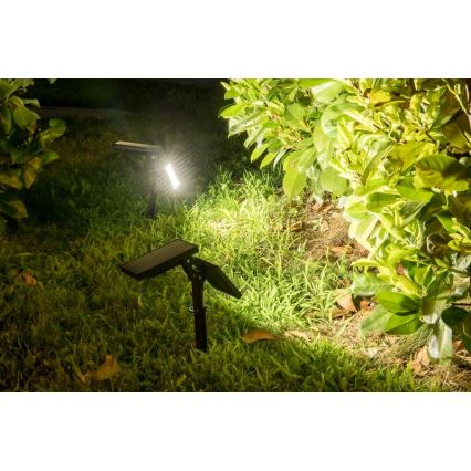 Rabalux - Proyector solar LED con sensor LED/9,6W/3,7V IP44 2000 mAh