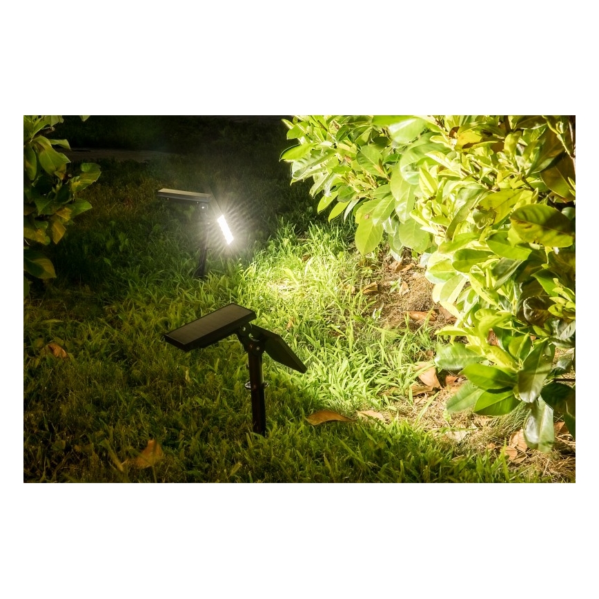 Rabalux - Proyector solar LED con sensor LED/9,6W/3,7V IP44 2000 mAh