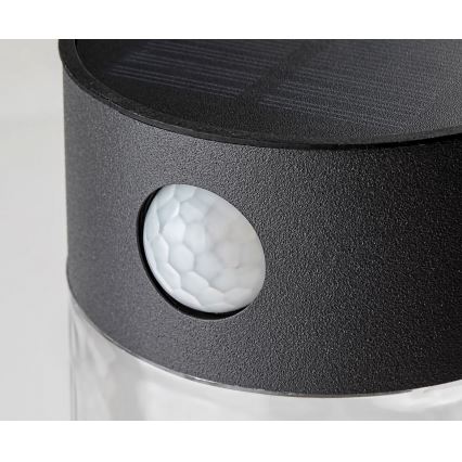 Rabalux - Lámpara solar LED con sensor LED/1,5W/3,7V IP44