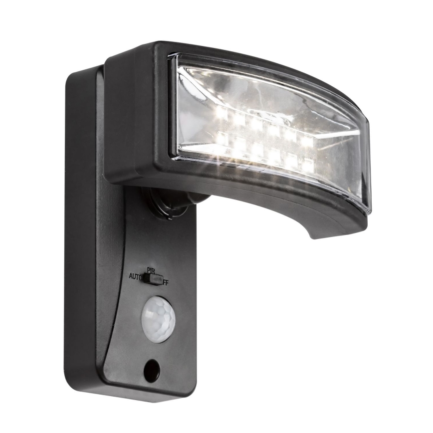 Rabalux - Lámpara solar LED con sensor LED/2,4W/3,7V IP44 1200 mAh