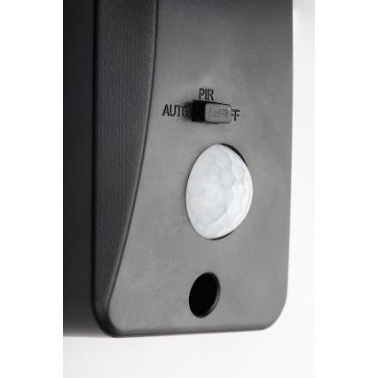 Rabalux - Lámpara solar LED con sensor LED/2,4W/3,7V IP44 1200 mAh