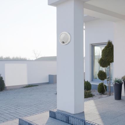 Rabalux - Lámpara de pared LED para exterior con sensor LED/15W/230V IP54