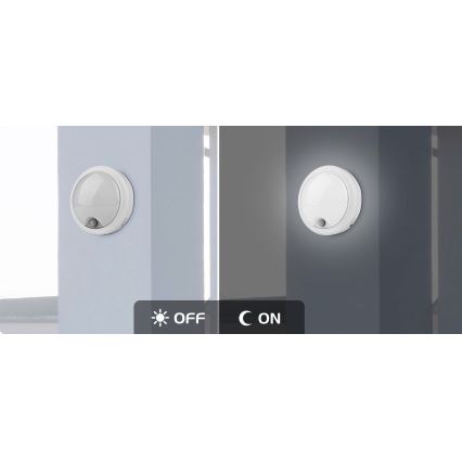 Rabalux - Lámpara de pared LED para exterior con sensor LED/15W/230V IP54