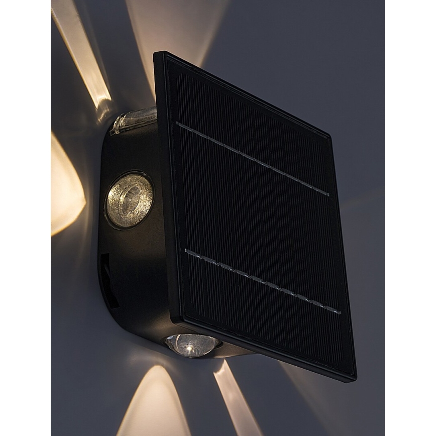 Rabalux - Aplique solar LED regulable LED/0,5W/3,7V 3000K/6000K IP54
