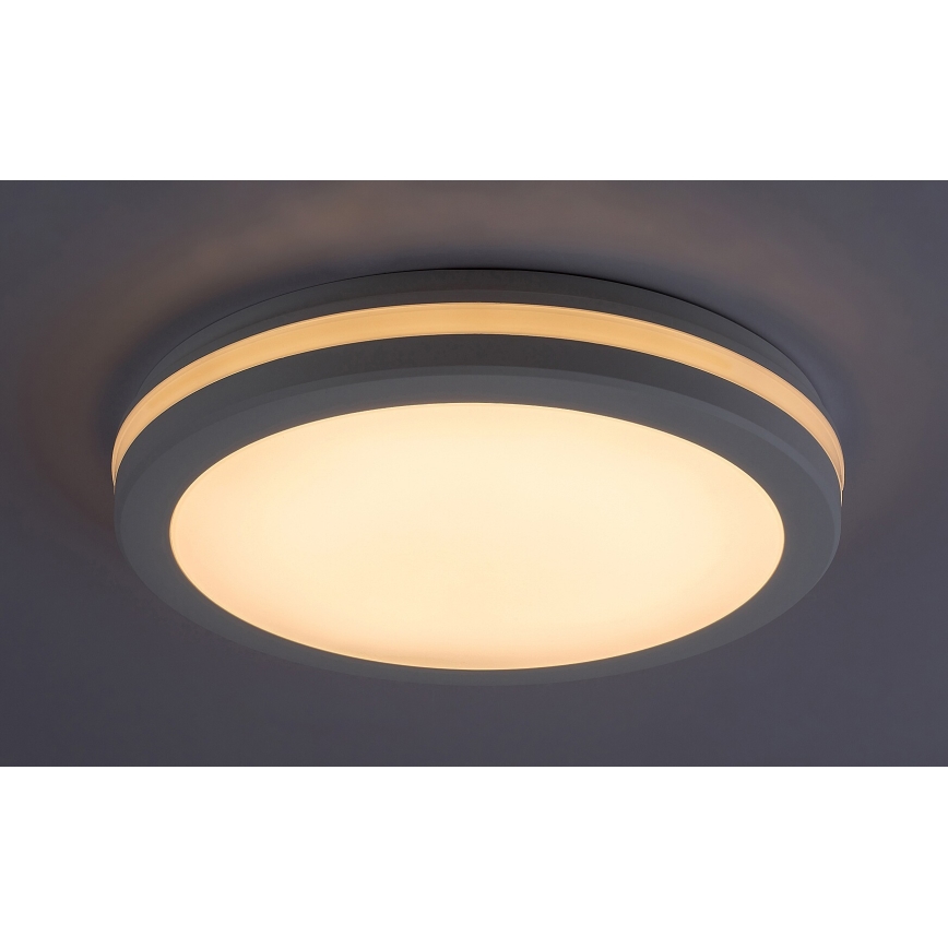 Rabalux - Plafón LED para baño LED/28W/230V 3000/4000/6500K IP54 blanco Ø 30 cm