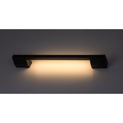 Rabalux - Aplique mural exterior LED/8W/230V IP54 59,5 cm negro