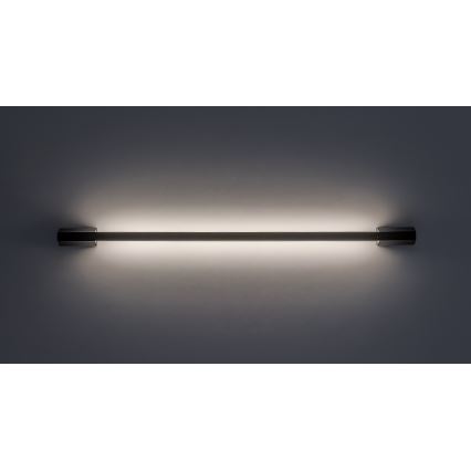 Rabalux - Aplique mural exterior LED/8W/230V IP54 59,5 cm negro