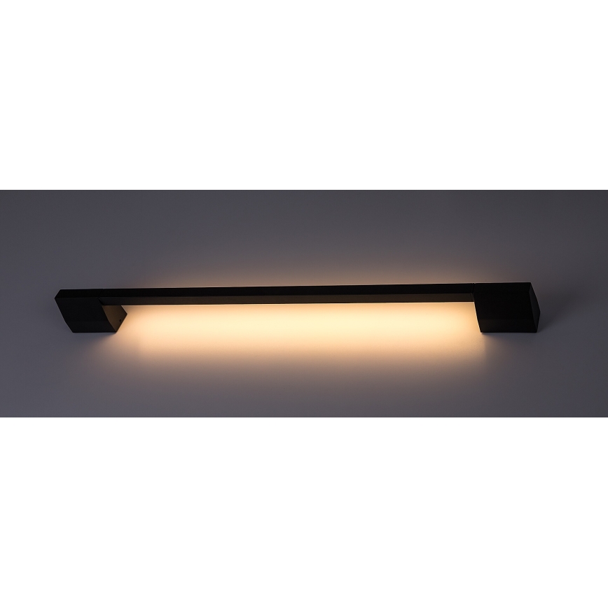 Rabalux - Aplique de pared LED para exterior 8W/230V IP54 90 cm negro