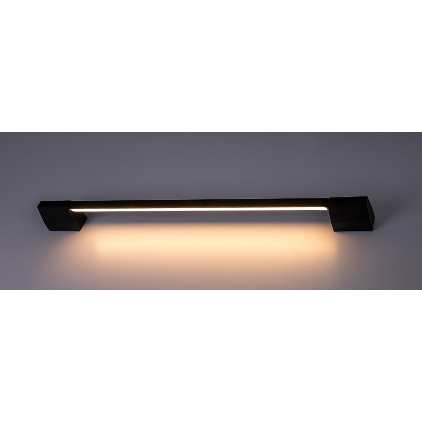 Rabalux - Aplique de pared LED para exterior 8W/230V IP54 90 cm negro