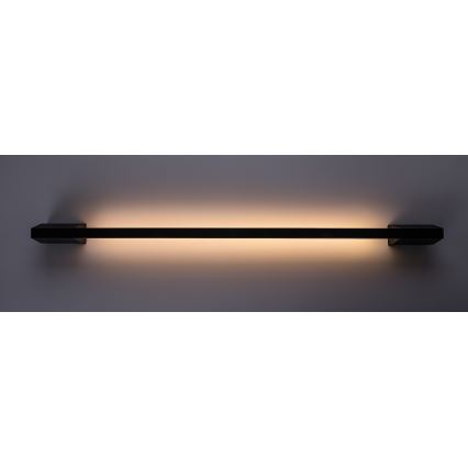 Rabalux - Aplique de pared LED para exterior 8W/230V IP54 90 cm negro