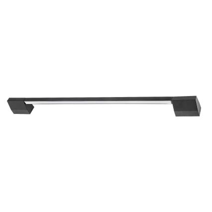 Rabalux - Aplique de pared LED para exterior 8W/230V IP54 90 cm negro