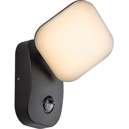 Rabalux - Aplique LED de exterior con sensor LED/12W/230V IP44