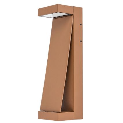 Rabalux - Aplique exterior de pared LED/13W/230V IP65 marrón