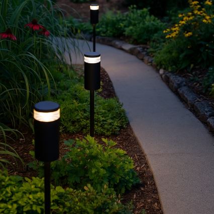 Rabalux - Lámpara exterior 1xGU10/10W/230V IP54 54,5 cm antracita