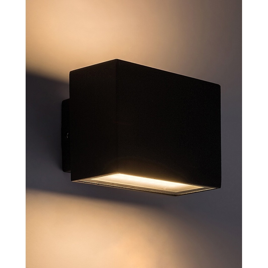 Rabalux - Aplique LED para exterior LED/7W/230V IP54 negro