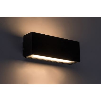 Rabalux - Aplique LED para exterior LED/10W/230V IP54 negro