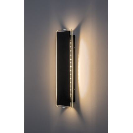 Rabalux - Aplique de pared exterior LED/18W/230V IP54 negro