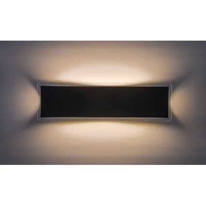 Rabalux - Aplique de pared exterior LED/18W/230V IP54 negro
