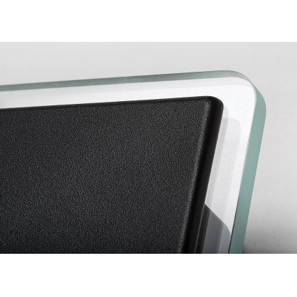 Rabalux - Aplique de pared exterior LED/18W/230V IP54 negro