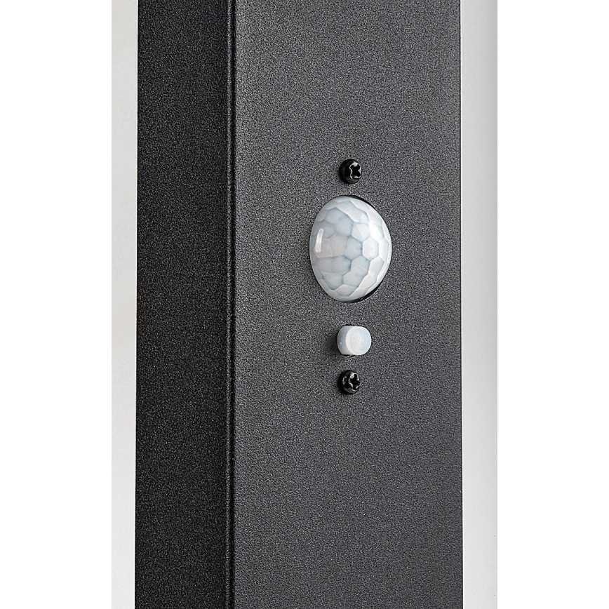 Rabalux - Lámpara solar exterior LED regulable con sensor LED/4,4W/3,7V IP54 antracita 2200 mAh