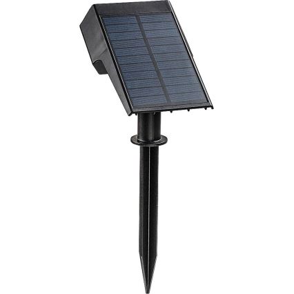 Rabalux - Lámpara solar LED LED/0,5W/3,7V IP65 negra 3000 mAh