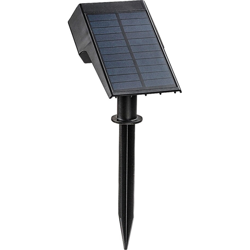 Rabalux - Lámpara solar LED LED/0,5W/3,7V IP65 negra 3000 mAh
