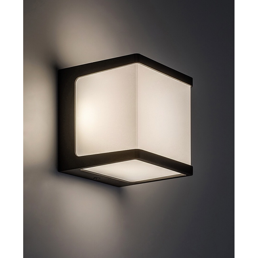 Rabalux - Aplique LED para exterior LED/10W/230V IP54 negro