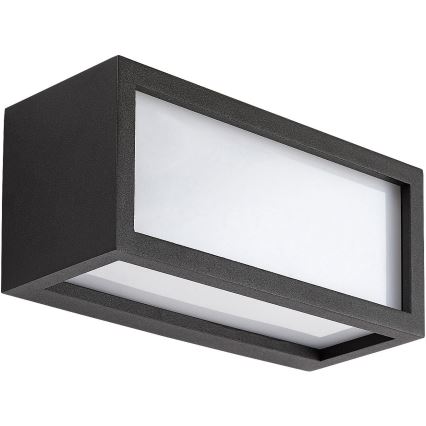 Rabalux - Aplique de pared LED para exterior LED/10W/230V IP54 negro