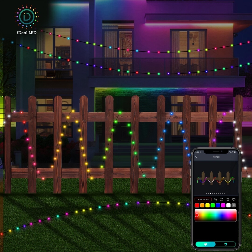 Rabalux - Cinta LED RGB LED/2,8W/5V 5m IP44 WiFi + control remoto