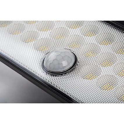 Rabalux - Foco solar LED con sensor LED/8W/3,7V 1800mAh IP65 + mando a distancia