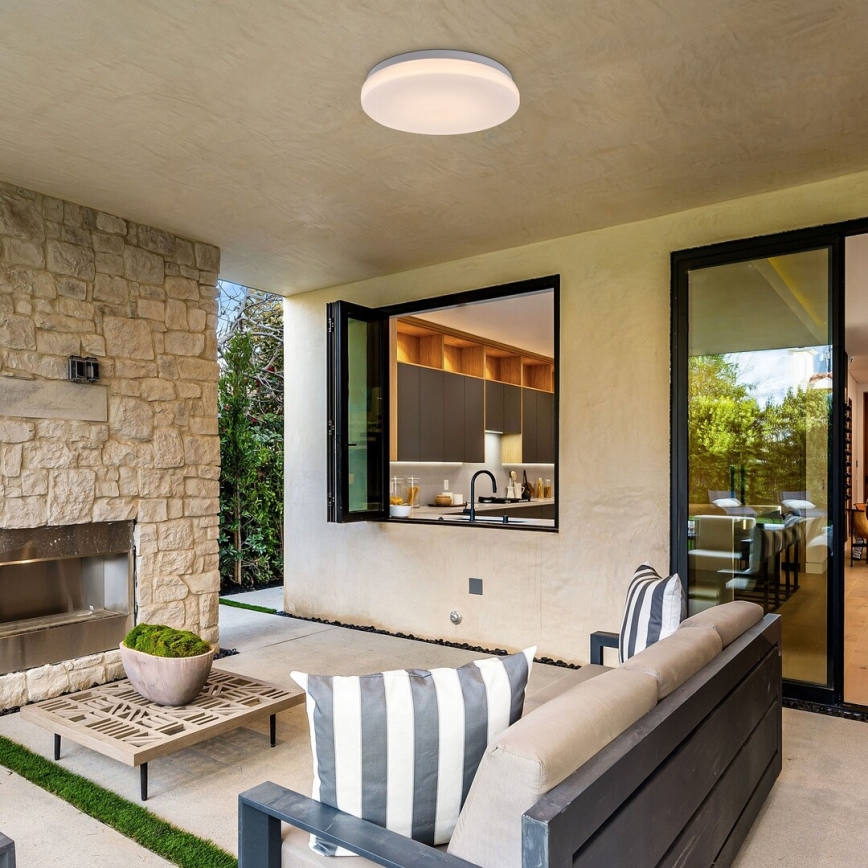 Rabalux - Plafón de techo LED para baño LED/12W/230V 3000/4000/6000K IP44 Ø 24 cm