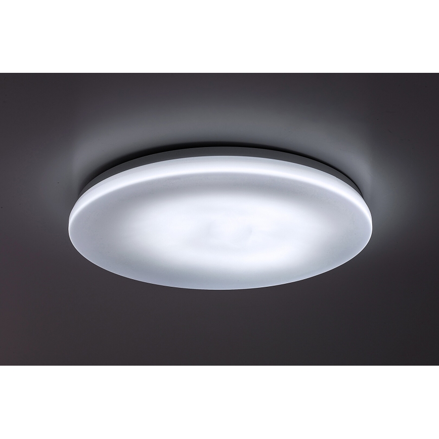 Rabalux - Plafón LED de techo para baño, 36 W/230 V, selección de temperatura de color 3000/4000/6000 K, IP44, diámetro 41 cm