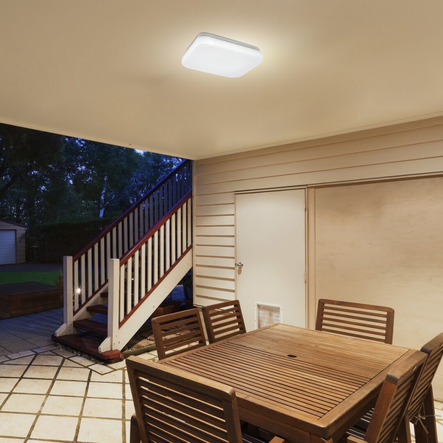 Rabalux - Plafón LED de baño con sensor LED/18W/230V 3000K IP44