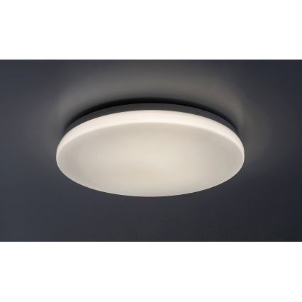 Rabalux - Luminaria LED de techo para baño con sensor / 24 W / 230 V / 4000 K / IP44 / Ø 35 cm