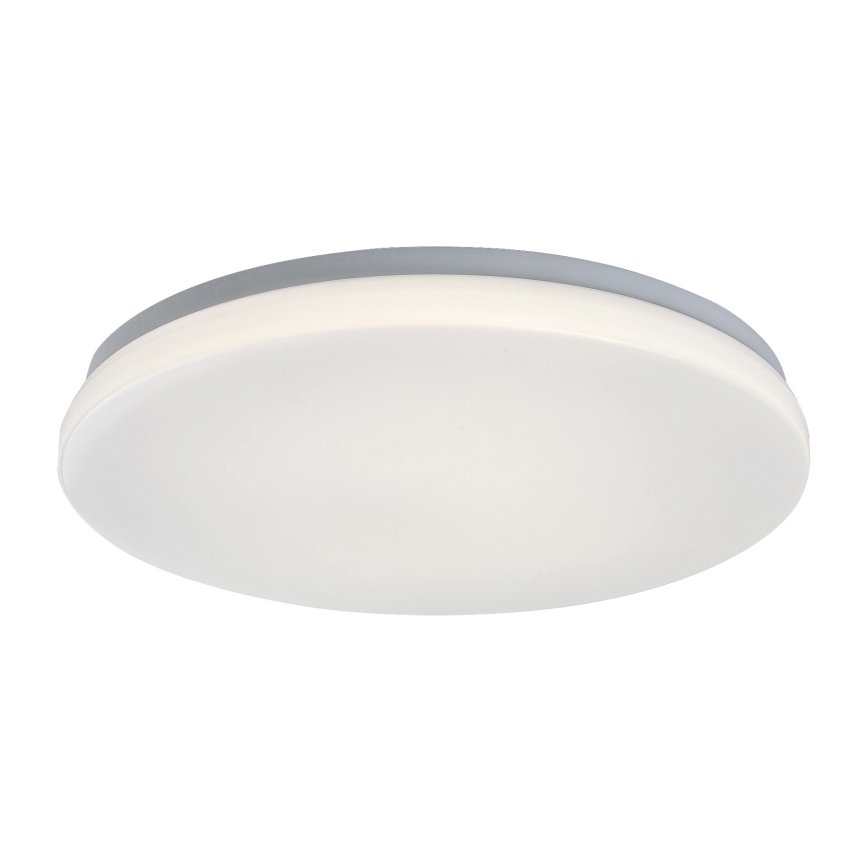 Rabalux - Luminaria LED de techo para baño con sensor / 24 W / 230 V / 4000 K / IP44 / Ø 35 cm