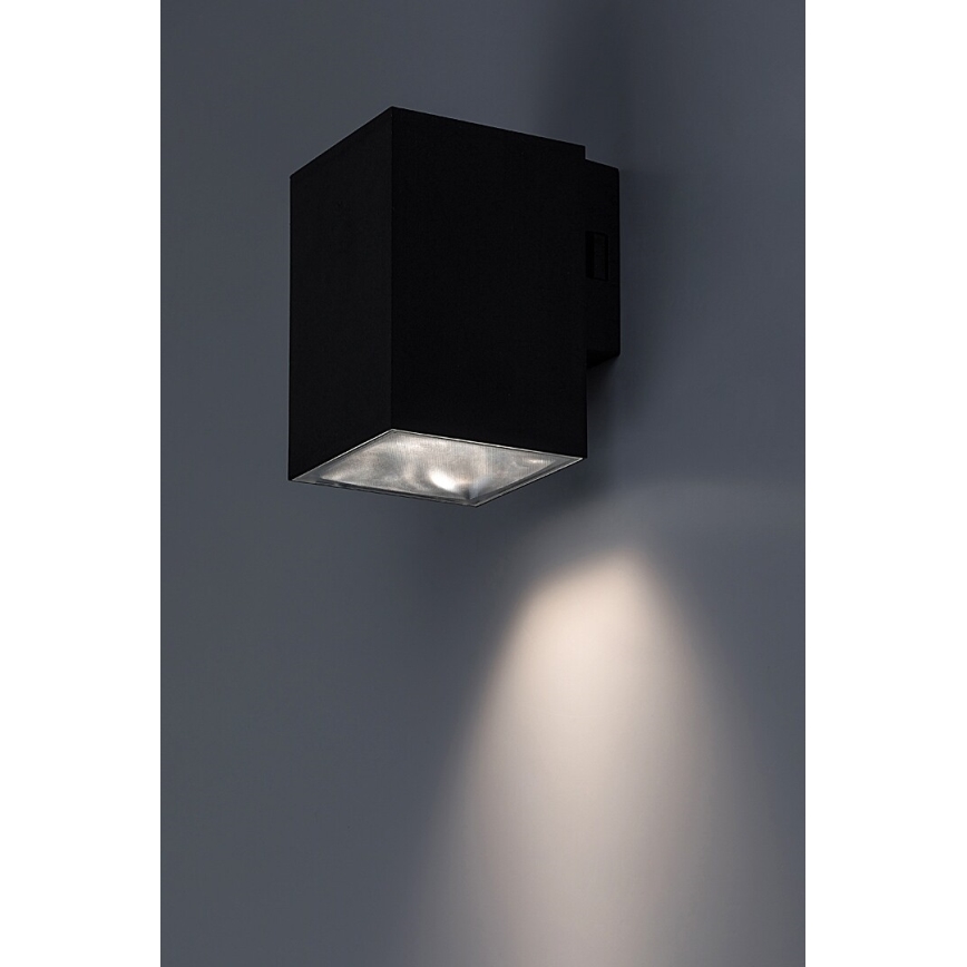 Rabalux - Aplique LED para exterior LED/9W/230V 2700/4000/6500K IP65 negro
