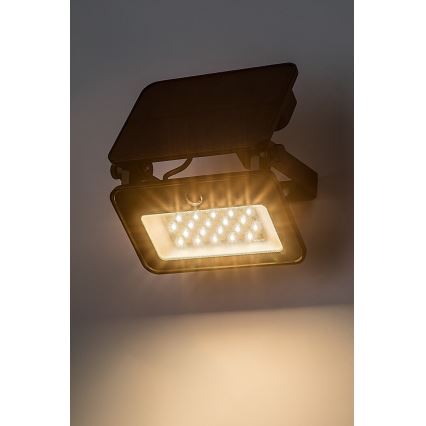 Rabalux - Foco solar LED con sensor LED/6W/3,7V 3000/4000/6500K IP65 2200 mAh