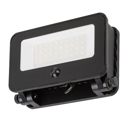 Rabalux - Foco solar LED con sensor LED/6W/3,7V 3000/4000/6500K IP65 2200 mAh