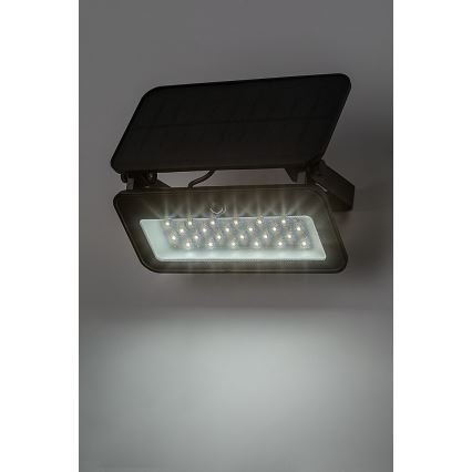 Rabalux - Foco solar LED con sensor LED/8W/3,7V 3000/4000/6500K IP65 2600 mAh