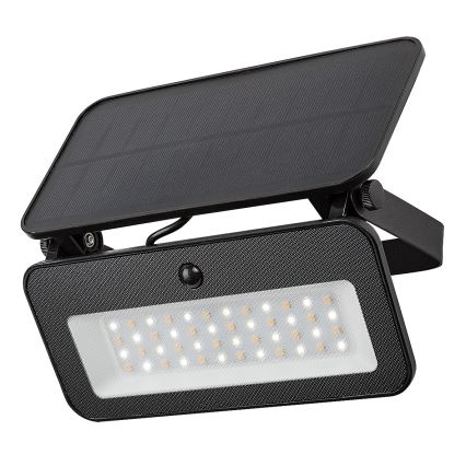 Rabalux - Foco solar LED con sensor LED/8W/3,7V 3000/4000/6500K IP65 2600 mAh