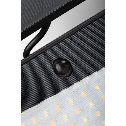 Rabalux - Foco solar LED con sensor LED/8W/3,7V 3000/4000/6500K IP65 2600 mAh