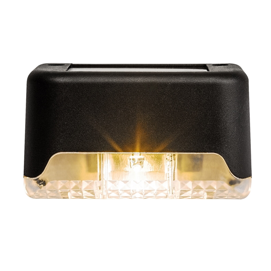 Rabalux - Pack de 4 apliques solares de pared LED con sensor de crepúsculo LED/0,06W/1,2V 300 mAh IP44