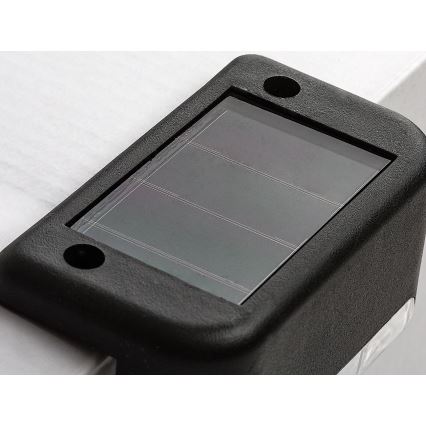 Rabalux - Pack de 4 apliques solares de pared LED con sensor de crepúsculo LED/0,06W/1,2V 300 mAh IP44