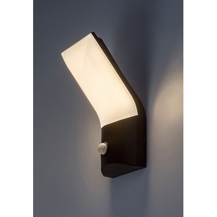 Rabalux - Aplique LED para exterior con sensor TOLNA LED/10W/230V IP54