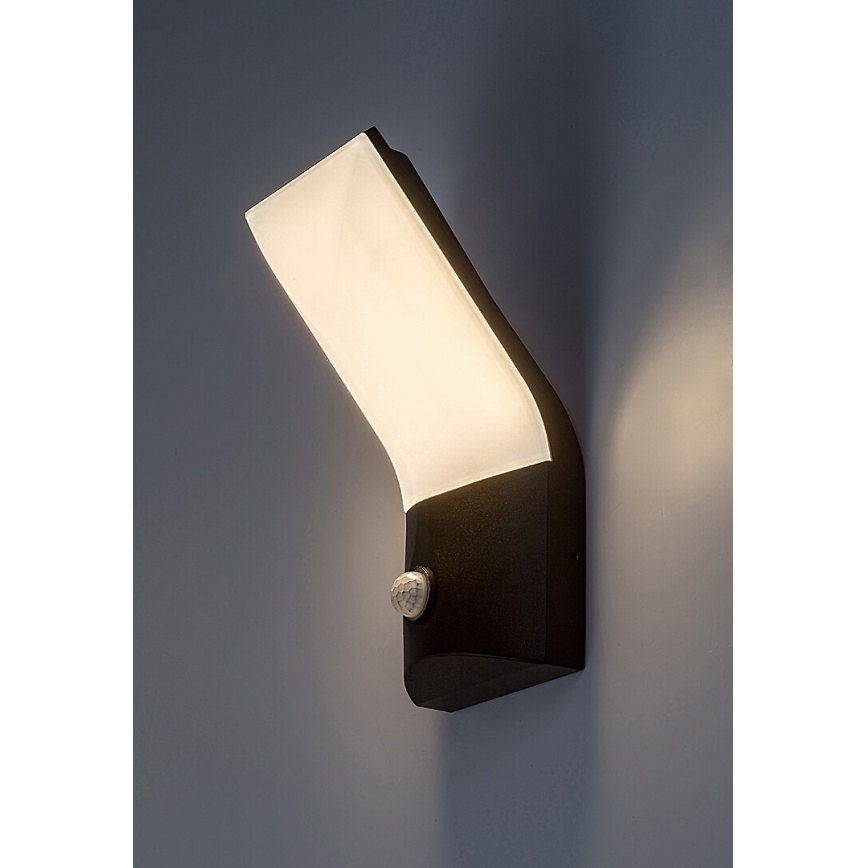 Rabalux - Aplique LED para exterior con sensor TOLNA LED/10W/230V IP54